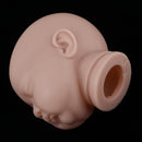 20'' Reborn Doll Head Sculpt Newborn Baby Head Mold Kit Unpainted Custom Part