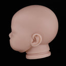 20'' Reborn Doll Head Sculpt Newborn Baby Head Mold Kit Unpainted Custom Part