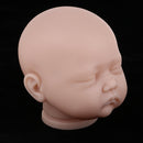 20'' Reborn Doll Head Sculpt Newborn Baby Head Mold Kit Unpainted Custom Part