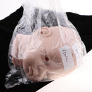 Soft Silicone Realistic Awake Baby Doll Unpainted Head Sculpt Mold For 22inch Reborn Custom Kits Normal Skin Tone