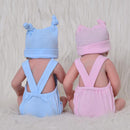 26cm Soft Silicone Simulation Newborn Baby Doll in Pink Clothes Pregnant Learning Toy