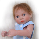 26cm Lifelike Silicone Baby Boy Doll Costumed Newborn Doll Kids Sleeping Toy