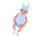 26cm Lifelike Silicone Baby Boy Doll Costumed Newborn Doll Kids Sleeping Toy