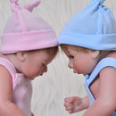 26cm Lifelike Silicone Baby Boy Doll Costumed Reborn Doll Kids Sleeping Toy