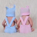 26cm Lifelike Silicone Baby Boy Doll Costumed Reborn Doll Kids Sleeping Toy