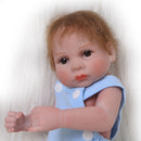 26cm Lifelike Silicone Baby Boy Doll Costumed Reborn Doll Kids Sleeping Toy