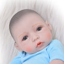 Children Christmas Gift - Real Touch Vinyl 10inch Reborn Kit Baby Doll With Clothes And Accessories Â– Newborn Boy Doll Toy Photography Props