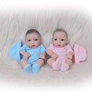 Children Christmas Gift - Real Touch Vinyl 10inch Reborn Kit Baby Doll With Clothes And Accessories Â– Newborn Boy Doll Toy Photography Props