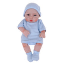 Children Christmas Gift - Real Touch Vinyl 10inch Reborn Kit Baby Doll With Clothes And Accessories Â– Newborn Boy Doll Toy Photography Props