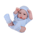 Children Christmas Gift - Real Touch Vinyl 10inch Reborn Kit Baby Doll With Clothes And Accessories Â– Newborn Boy Doll Toy Photography Props