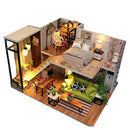 DIY Dollhouse Wooden Romantic Europe House with Furniture Kits for Christmas, Birthday Best Gift