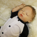 Real Looking Vinyl 18inch Reborn Kits Baby Doll Lifelike Newborn Toddler Doll Kids Birthday Gift Festival Gift
