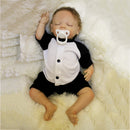 Real Looking Vinyl 18inch Reborn Kits Baby Doll Lifelike Newborn Toddler Doll Kids Birthday Gift Festival Gift