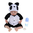 Real Looking Vinyl 18inch Reborn Kits Baby Doll Lifelike Newborn Toddler Doll Kids Birthday Gift Festival Gift