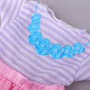 Adorable Handmade Mini Skirt Doll Outfit Clothes for 16 inch Salon Dolls Pink