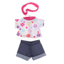 3Pcs Lovely Casual Clothes Set For 25cm Mellchan Doll Outfit Accessory