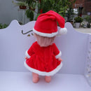 Christmas Clothes- 3 Pieces Outfits - for 25cm Mellchan Dolls Gift Set