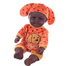 Lifelike 20inch Reborn African American Baby Boy Doll Soft Silicone Newborn Toddler Model Toy Photography Props Model