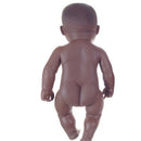 Lifelike 20inch Reborn African American Baby Boy Doll Soft Silicone Newborn Toddler Model Toy Photography Props Model