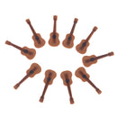 10pcs Cute Miniature Dollhouse Room Bonsai Crafts Garden Landscape DIY Guitar Decoration