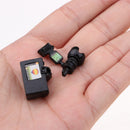 Black Alloy Miniature SLR Camera Digital Camera Model Toy For 1:12 Dollhouse Furniture Decoration Kits