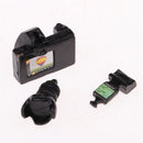 Black Alloy Miniature SLR Camera Digital Camera Model Toy For 1:12 Dollhouse Furniture Decoration Kits