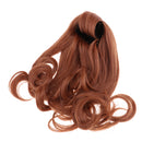 1/6 Girl Doll Long Big Curly Wig Haircut DIY Accessory for 12inch Blythe Doll Brown