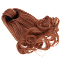1/6 Girl Doll Long Big Curly Wig Haircut DIY Accessory for 12inch Blythe Doll Brown