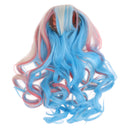 Colorful 1/6 Girl Doll Long Big Curly Wig Haircut DIY Accessory for 12inch Blythe Doll