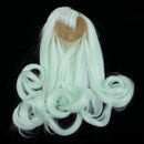 Cute Long Curly Wig for 1/3 BJD SD DOD Doll Wig For Girls Light Green