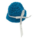 Lovely Knitted Cap Ribbon Hat Outfit for 12inch Blythe 1/3 BJD Dollfie LUTS Dolls Clothing Accessories Blue