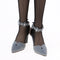 1/3 BJD Smart Doll Suede Shoes for Ball Jointed Doll LUTS Dollfie Lolita Ankle Belt High Heels with Flowers