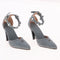 1/3 BJD Smart Doll Suede Shoes for Ball Jointed Doll LUTS Dollfie Lolita Ankle Belt High Heels with Flowers