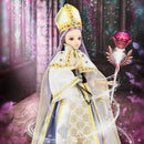 Movable 14 Joints Costumed Doll Tarot Series Dolls Fortune Days Mystery BJD Girl Doll Birthday Gifts - The Hierophant