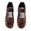 1/3 Doll Leopard High Heels For SD16 Girl Dolls Accessories Doll High Heels -Coffee Color