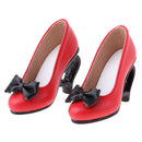 1/3 Doll High Heels Shoes Sandals W. Bowknot For BJD SD16 Dolls Clothes Red