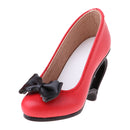1/3 Doll High Heels Shoes Sandals W. Bowknot For BJD SD16 Dolls Clothes Red
