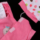 Lovely T-shirt Hat Pants Outfit for 25cm Mellchan Doll Baby Girl Dolls Clothing Accessory