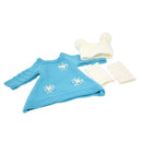 For 18 Inch American Girl Doll - Doll Winter Fashion Cute Sweater Skirt Hat Socks Outfits Fit for Girls Doll Best Gift -Blue
