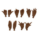 5 Pairs Movable Hands for 12inch Takara RBL Neo Blythe Doll Custom Nude Doll Replacement Parts