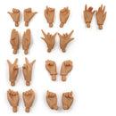 9 Pair Doll Joints Movable Hands For Blythe Doll DIY Body Parts Black