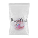 Simulation Lifelike Mini Baby Sleeping Doll Open Egg Toy Baby Action Figure Toys Kids Christmas Gifts -Rose Red