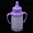Reborn Infant Doll Magic Feeding Bottles Baby Doll Supplies Nursing Accessories Liquid Disappearing Milk Bottles With Two Handles