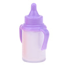 Reborn Infant Doll Magic Feeding Bottles Baby Doll Supplies Nursing Accessories Liquid Disappearing Milk Bottles With Two Handles