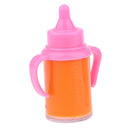 Reborn Infant Doll Magic Feeding Bottles Baby Doll Supplies Nursing Accessories Liquid Disappearing Juice Bottles With Two Handles
