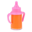 Reborn Infant Doll Magic Feeding Bottles Baby Doll Supplies Nursing Accessories Liquid Disappearing Juice Bottles With Two Handles
