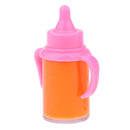 Reborn Infant Doll Magic Feeding Bottles Baby Doll Supplies Nursing Accessories Liquid Disappearing Juice Bottles With Two Handles