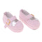 1/3 BJD Girl Dolls Princess Shoes - PU Leather Belt Casual Flats - for LUTS for DOD for Lolita Dolls Party Clothing Accessory Pink