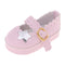 1/3 BJD Girl Dolls Princess Shoes - PU Leather Belt Casual Flats - for LUTS for DOD for Lolita Dolls Party Clothing Accessory Pink