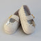 1/3 BJD Girl Dolls Princess Shoes - PU Leather Belt Casual Flats - for LUTS for DOD for Lolita Dolls Party Clothing Accessory White